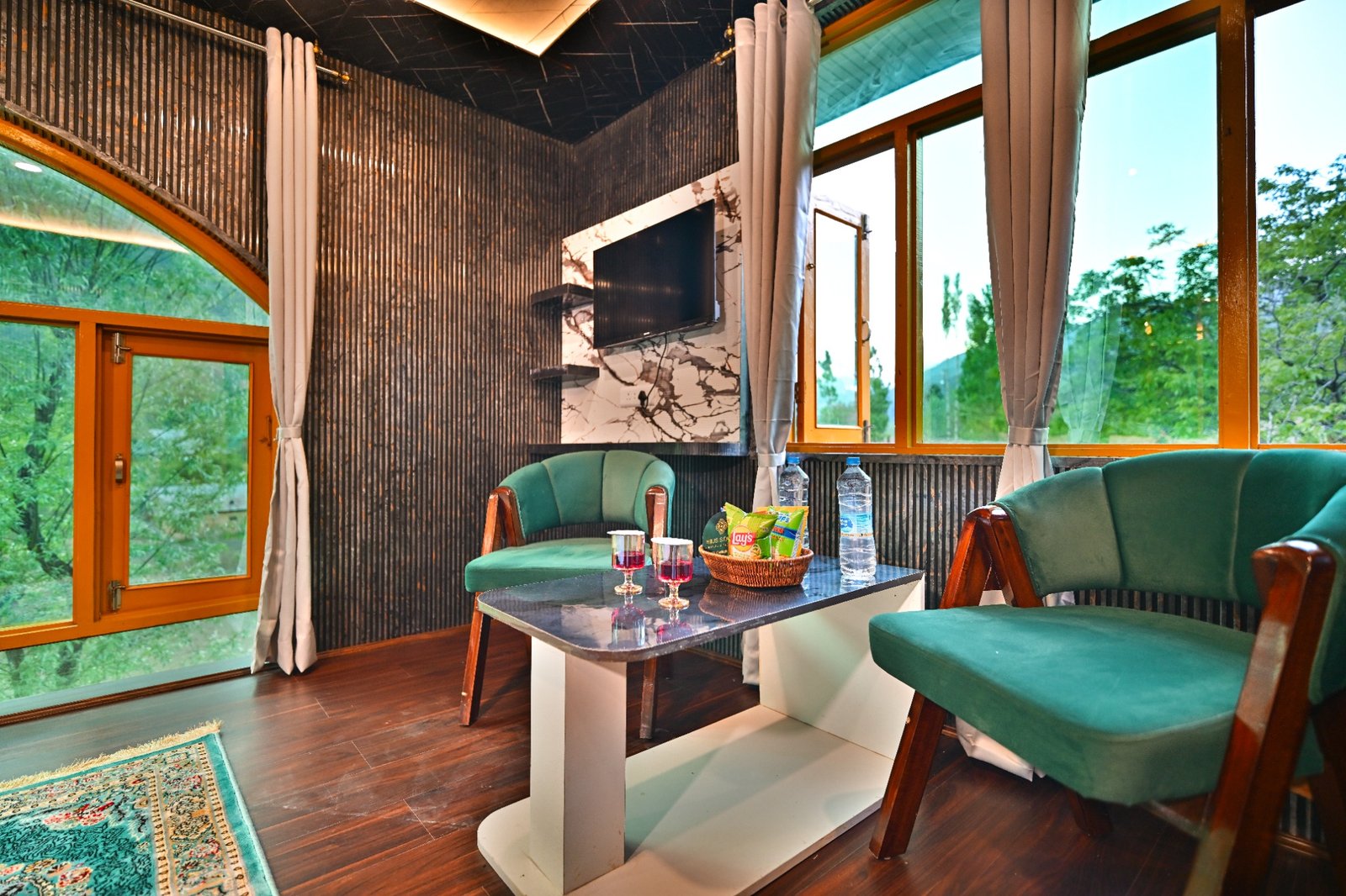 Forest Grandeur Resort interior and lounge